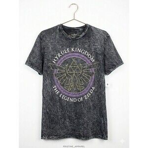 Hyrule Kingdom The Legend of Zelda Large Women's T-Shirt‎ NEW Excellent CR60